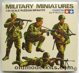 Tamiya 1/35 Russian Army Infantry, MM122 plastic model kit